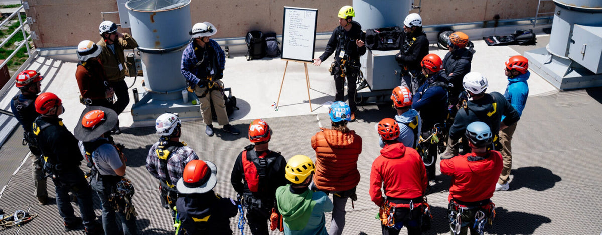 Modules offered by Petzl Technical Institute if not offered by Technical Partners